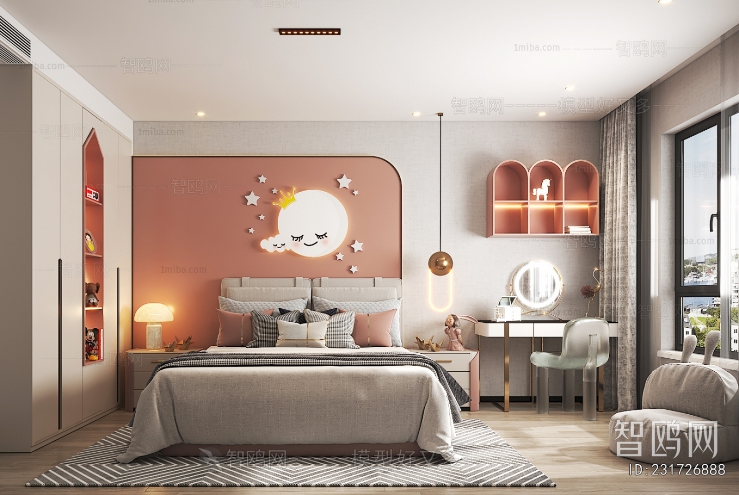 Modern Girl's Room Daughter's Room