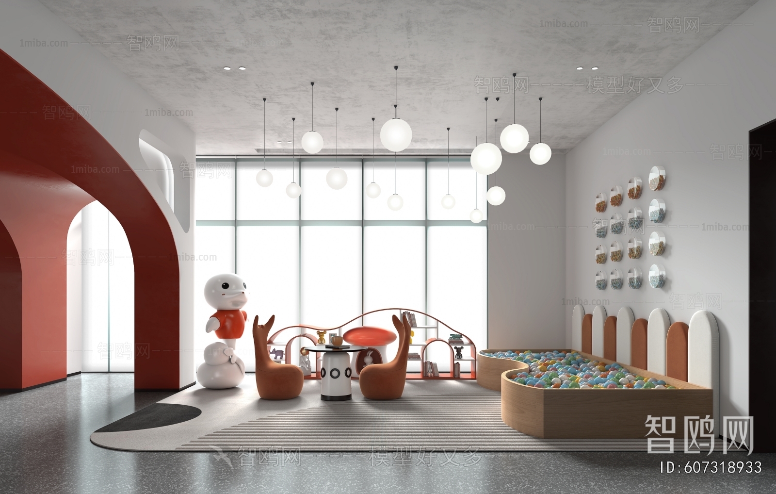 Modern Real Estate Sales Office