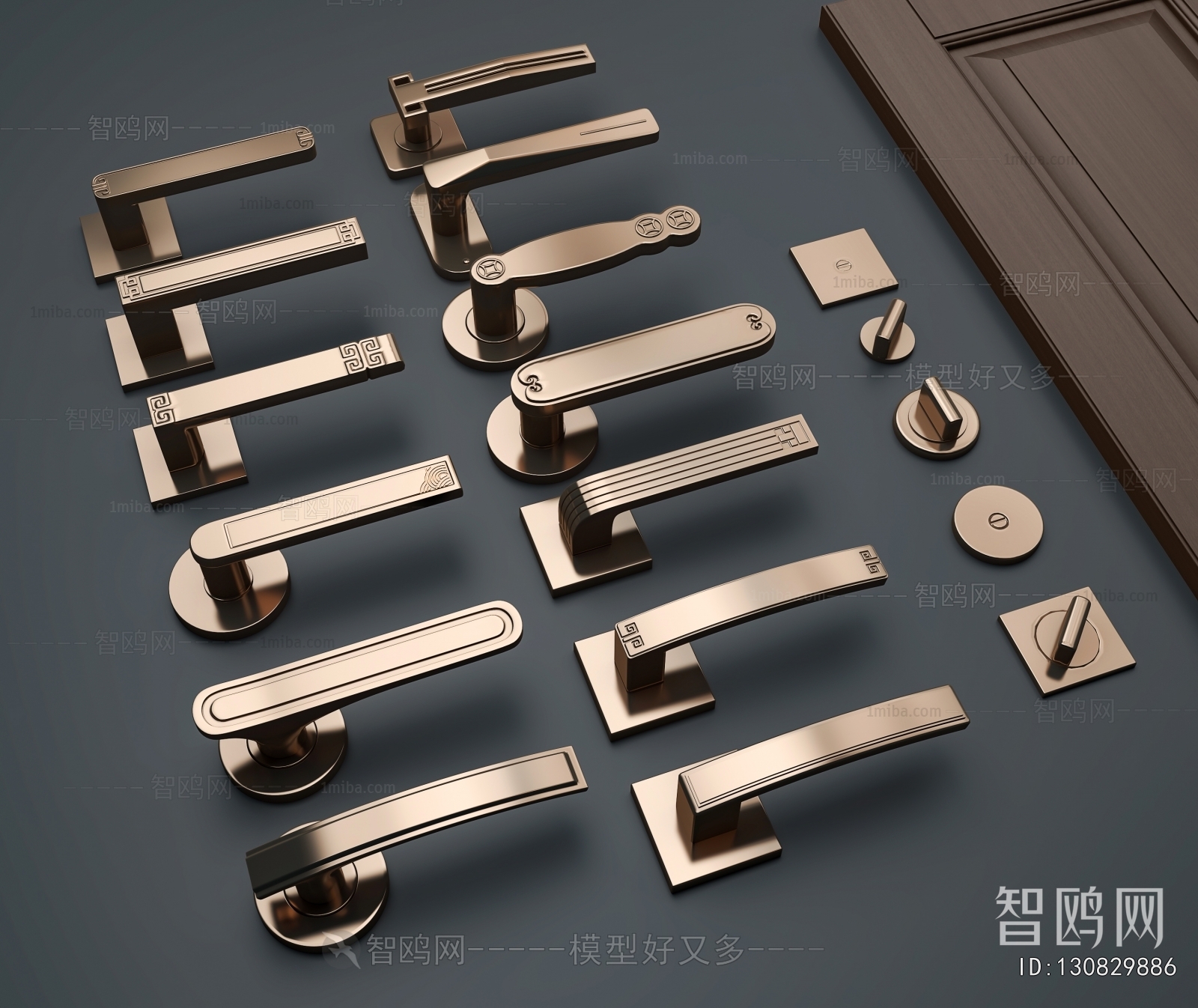 New Chinese Style Door Handle