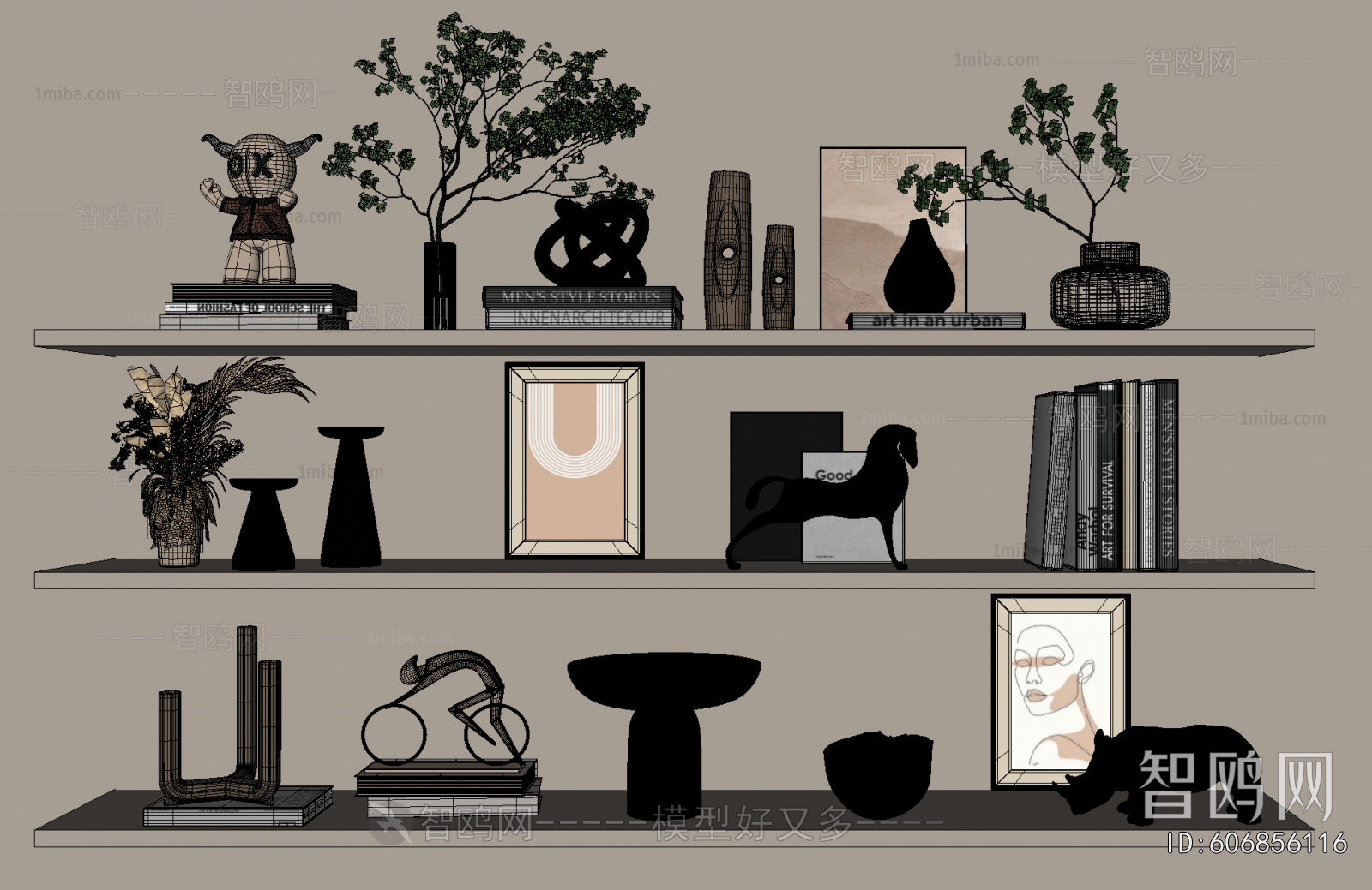 Modern Decorative Set