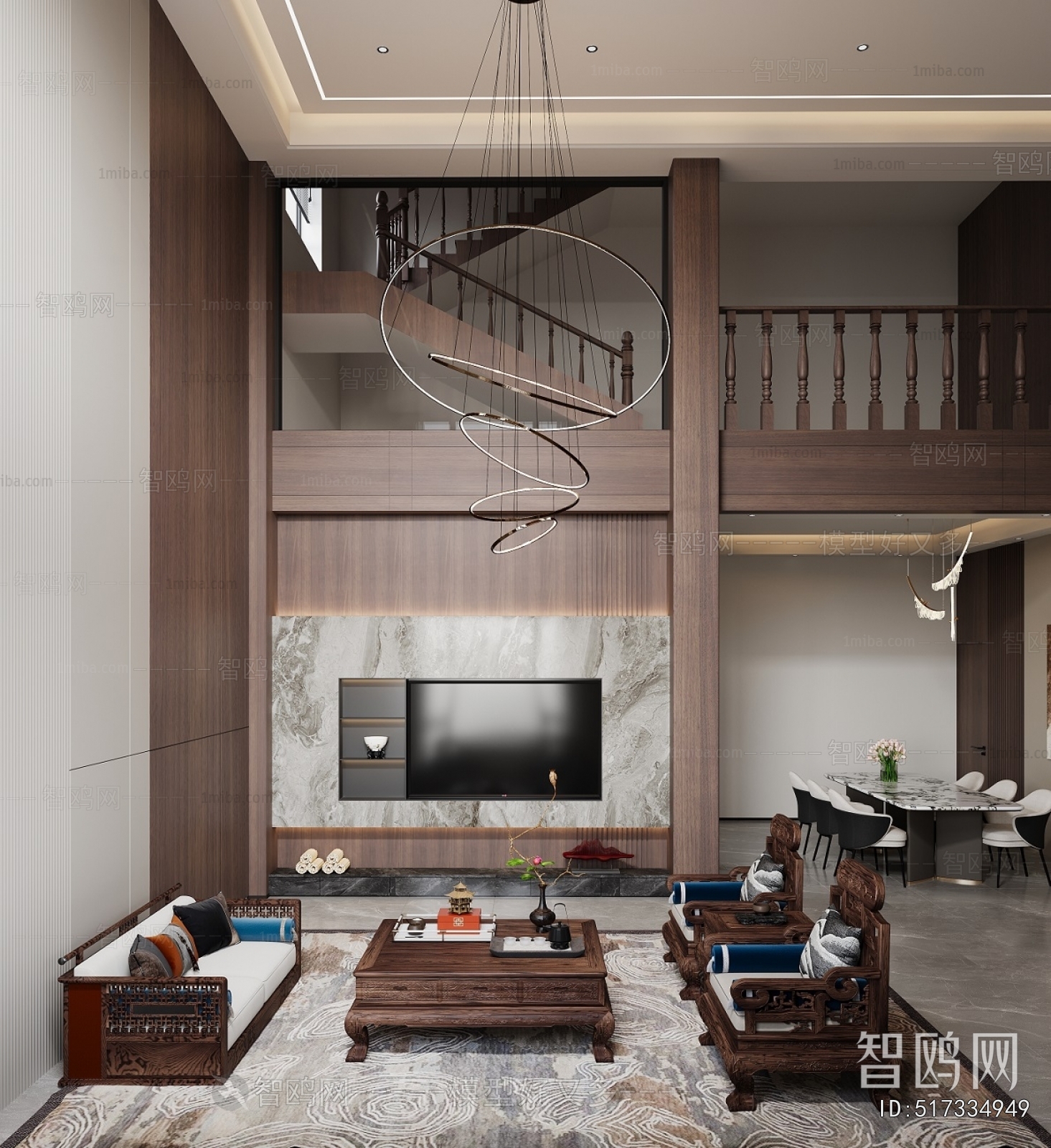 Chinese Style A Living Room