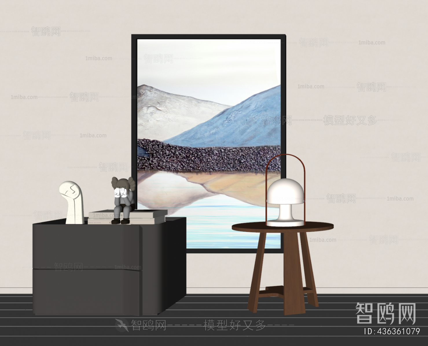 Modern Bedside Cupboard