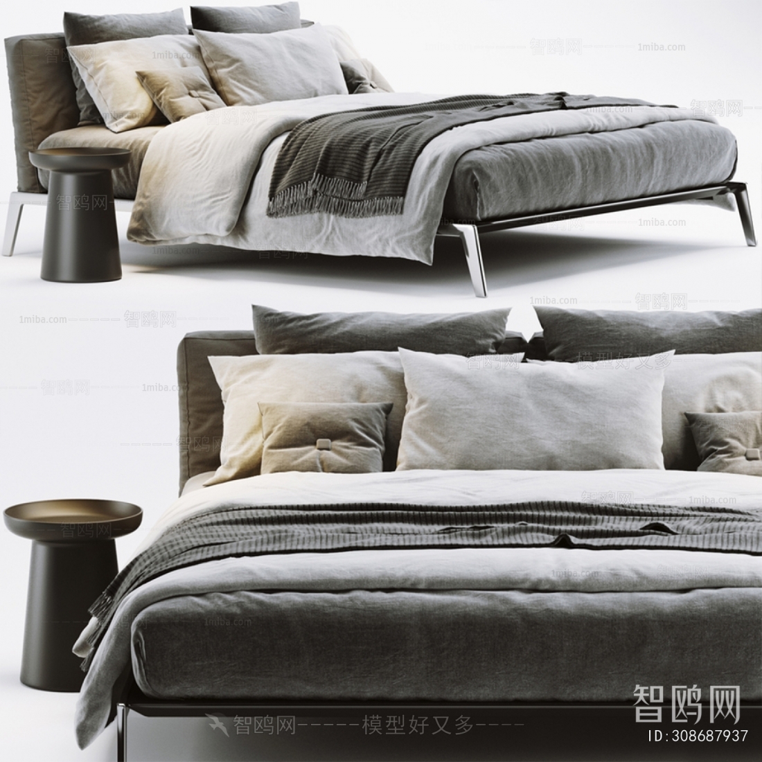 Modern Double Bed