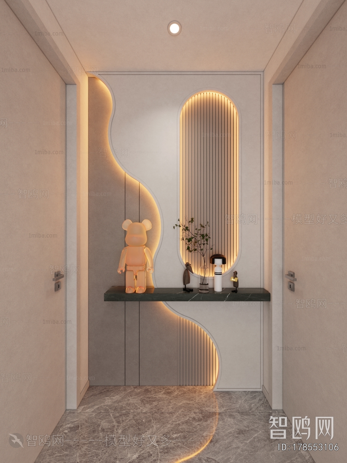 Modern Hallway
