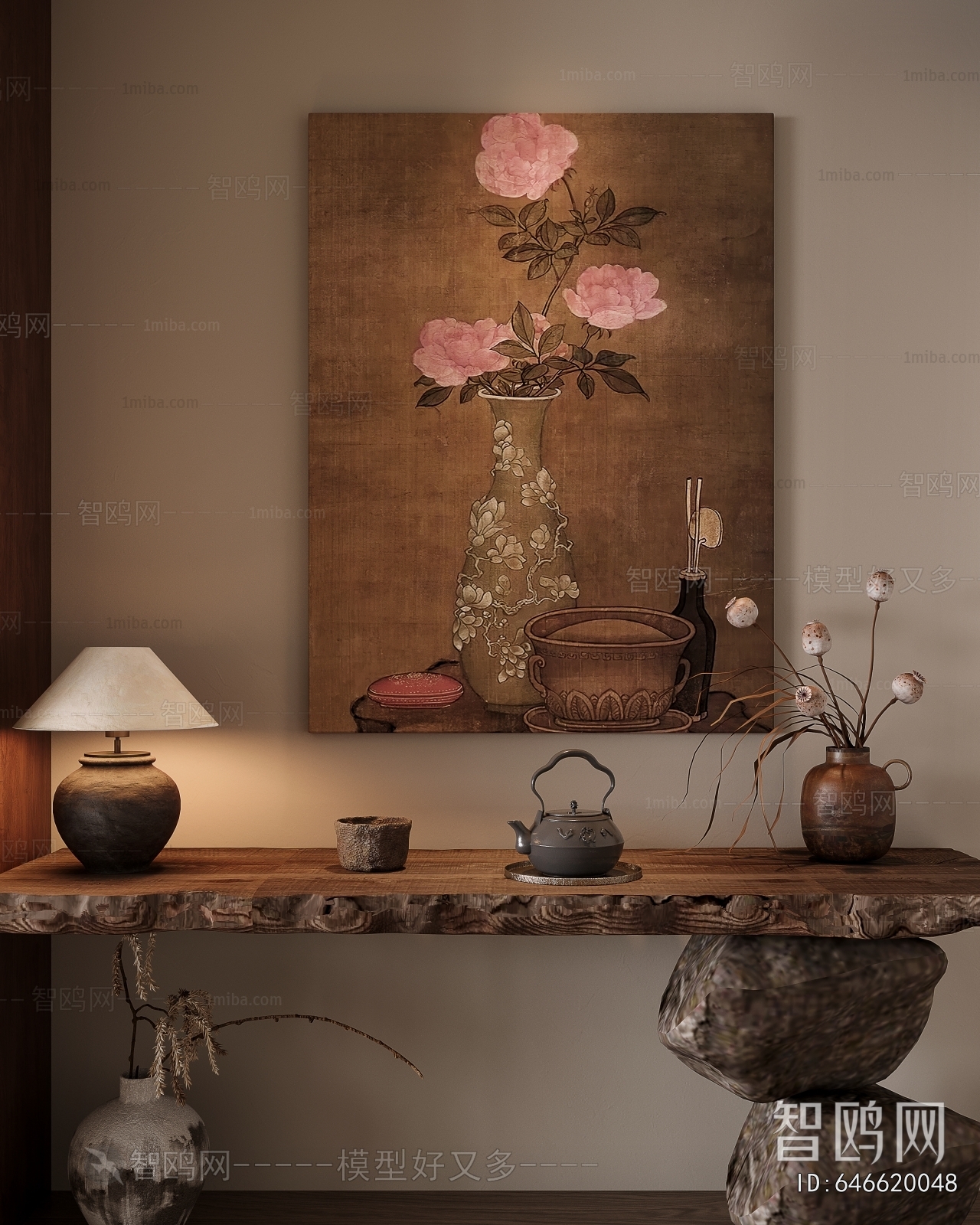 Wabi-sabi Style Painting