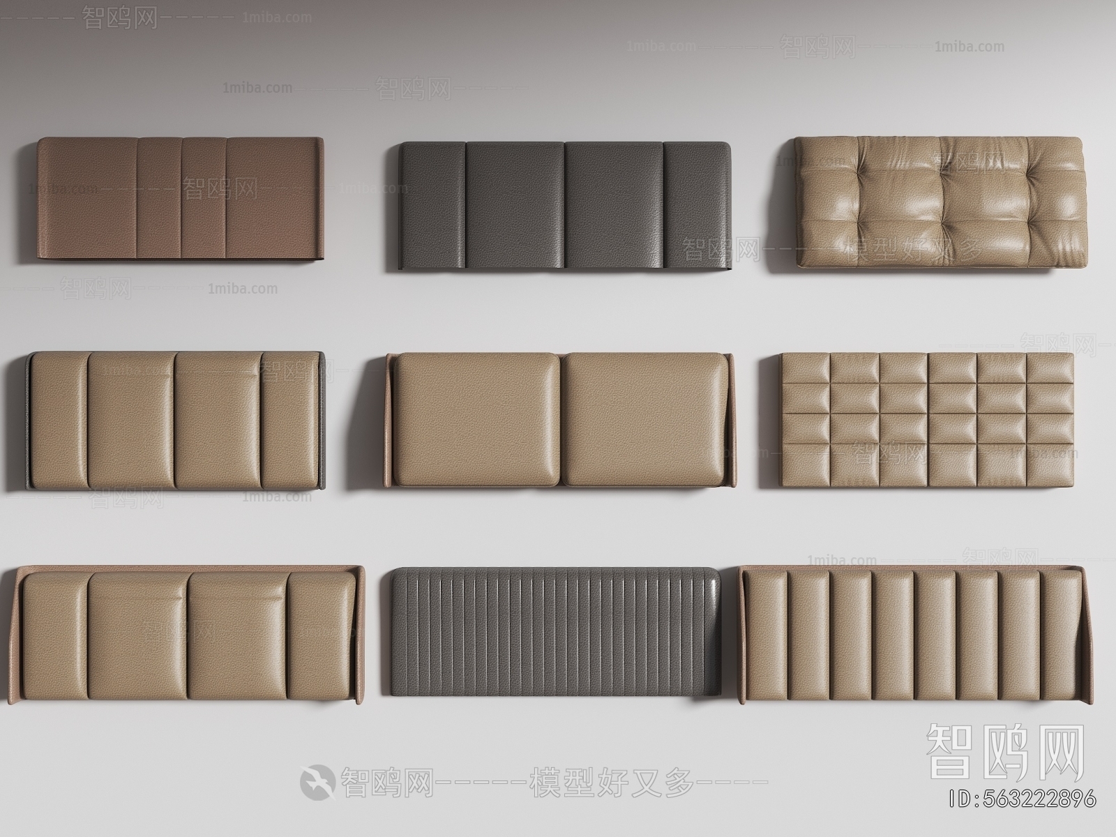 Modern Bedhead Back Rest