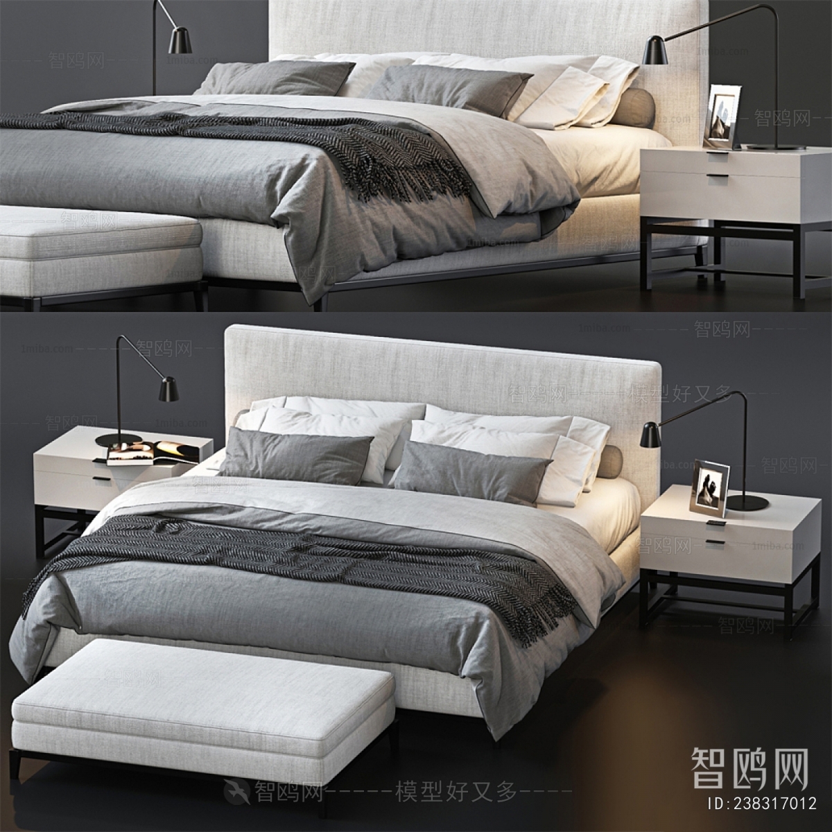 Modern Double Bed