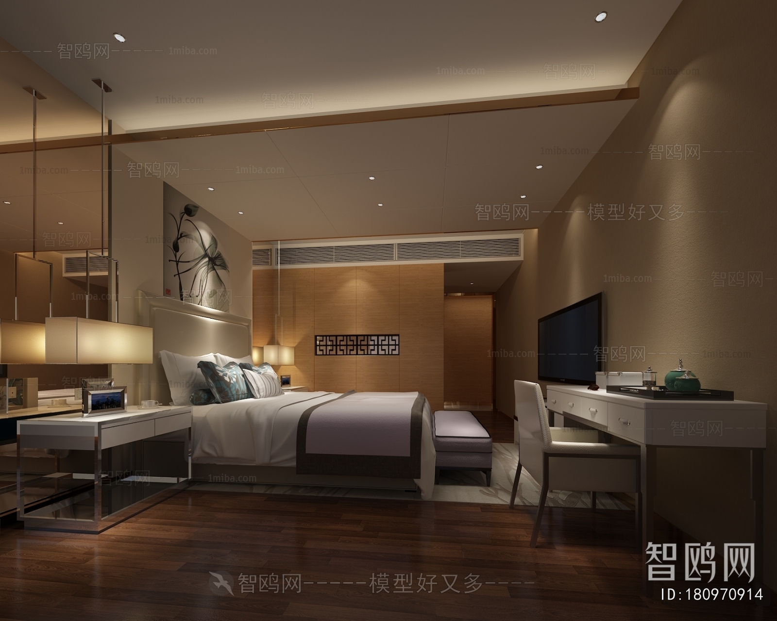 New Chinese Style Guest Room