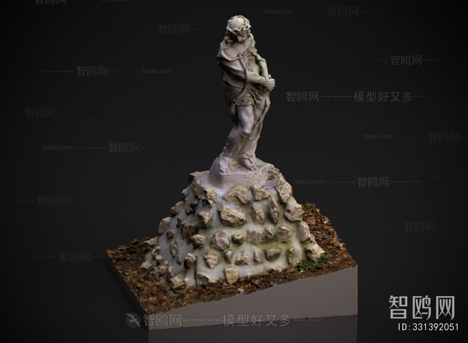 European Style Sculpture Sketch