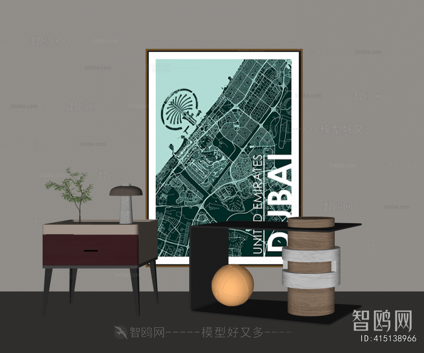 Modern Bedside Cupboard