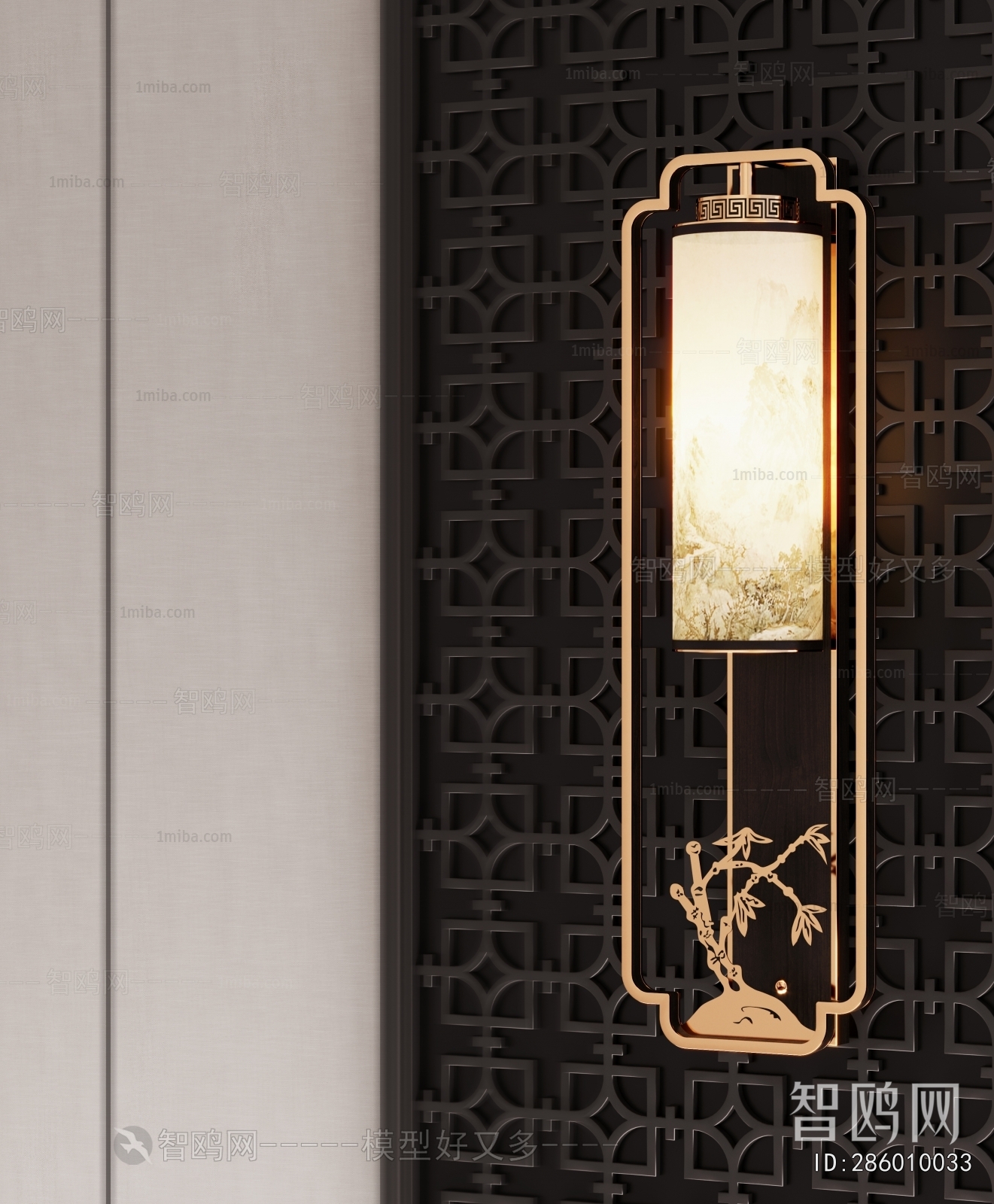 New Chinese Style Wall Lamp