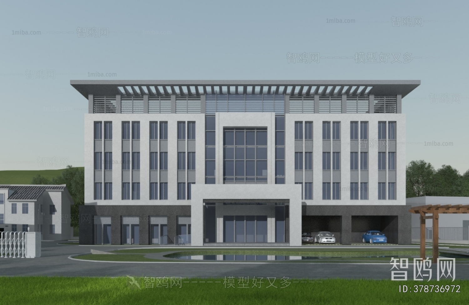 Modern Appearance Of Commercial Building