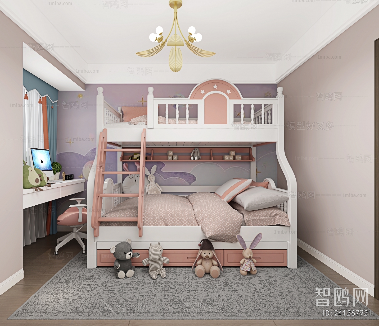 New Chinese Style Bedroom