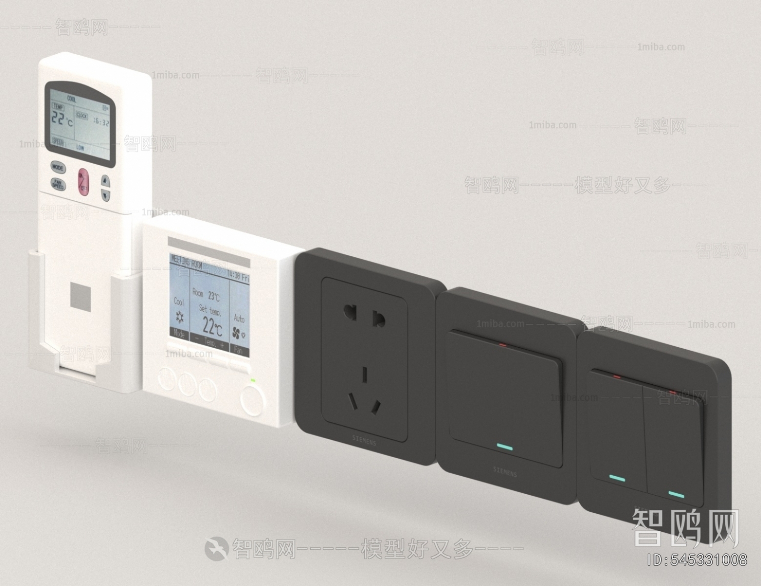 Modern Switch Socket Panel