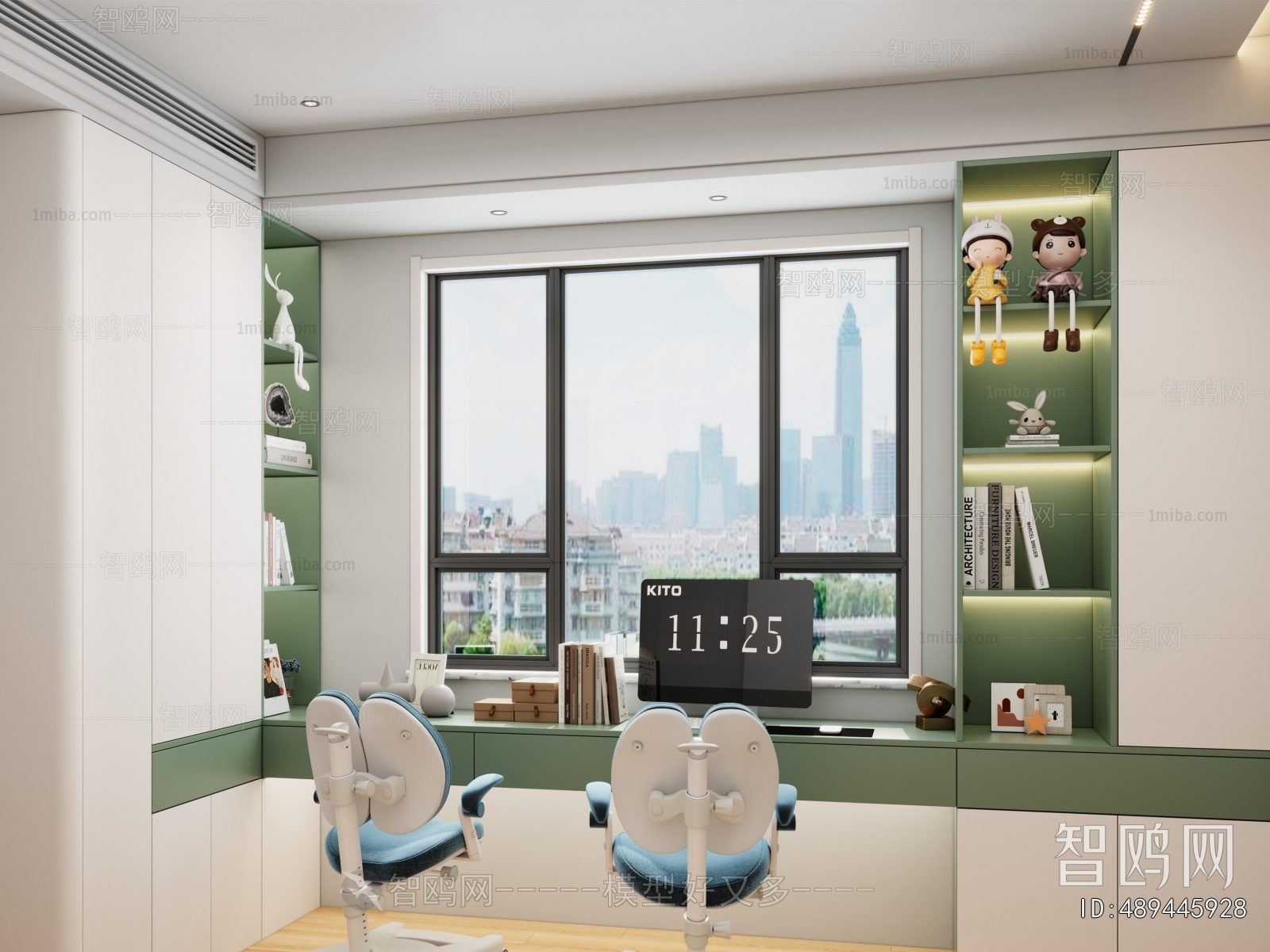 Modern Boy's Room And Son's Room