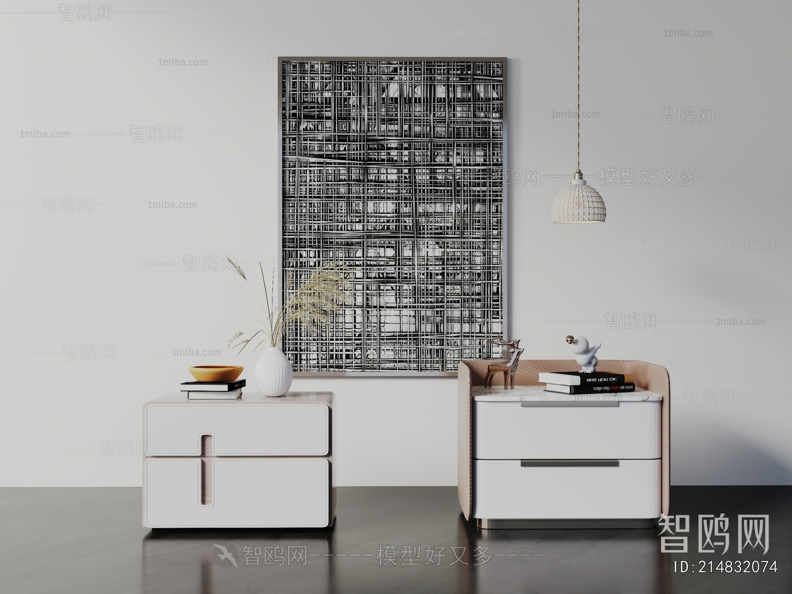 Modern Bedside Cupboard