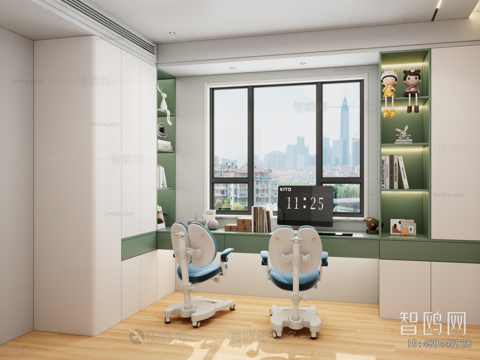 Modern Boy's Room And Son's Room