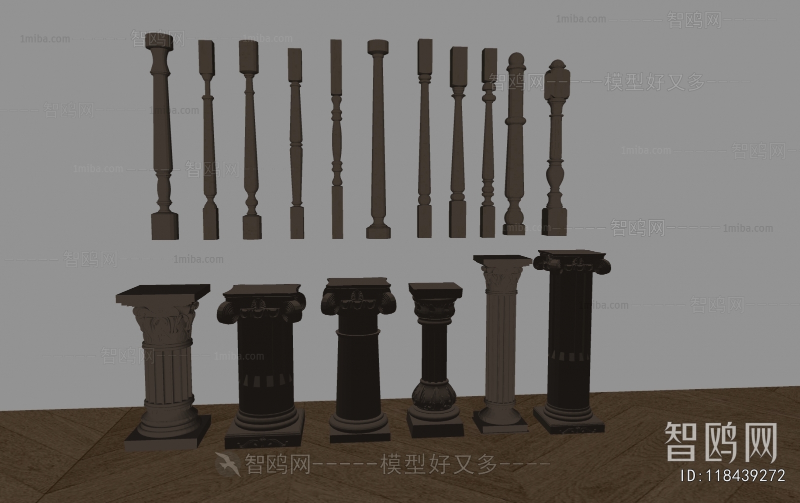 European Style Roman Pillar