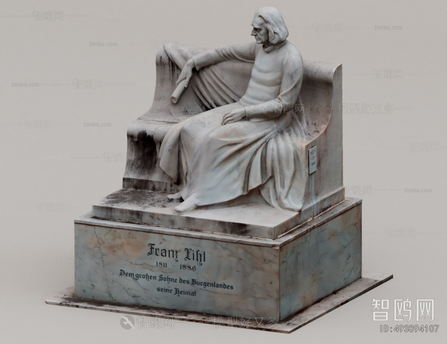 European Style Sculpture Sketch