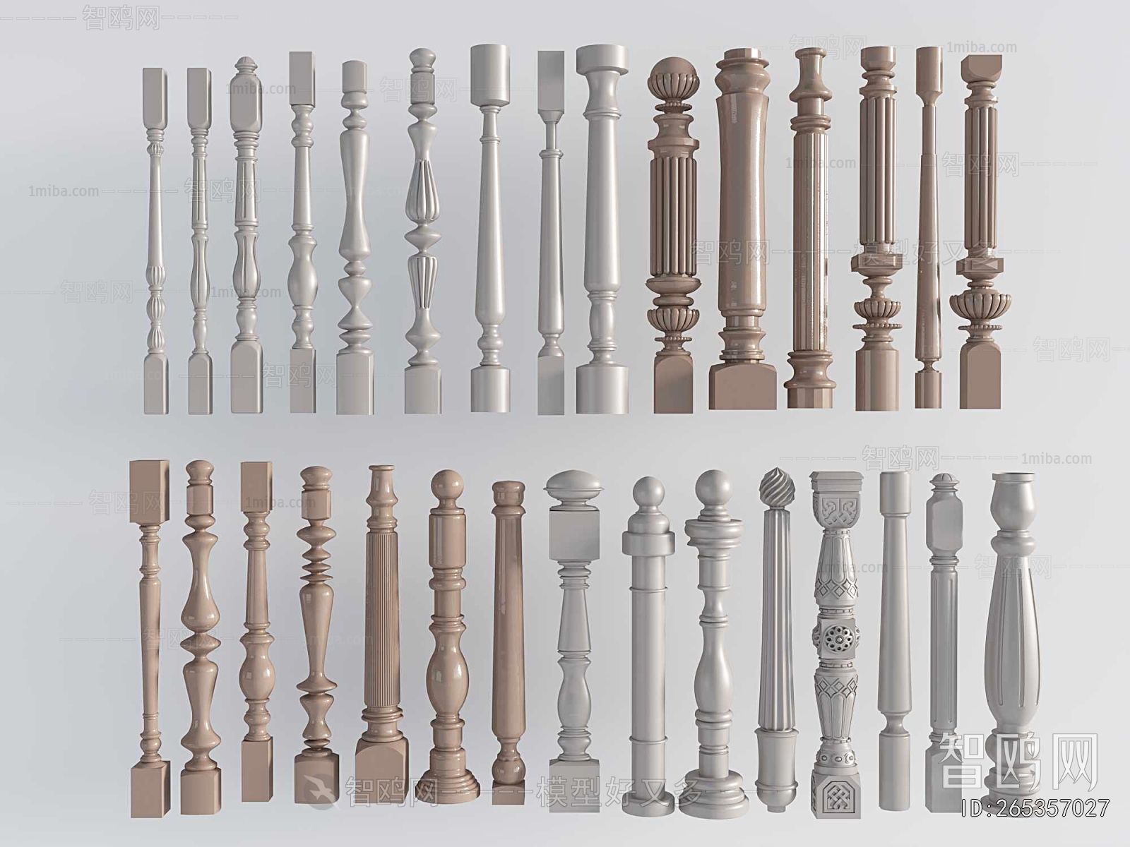 Simple European Style Column