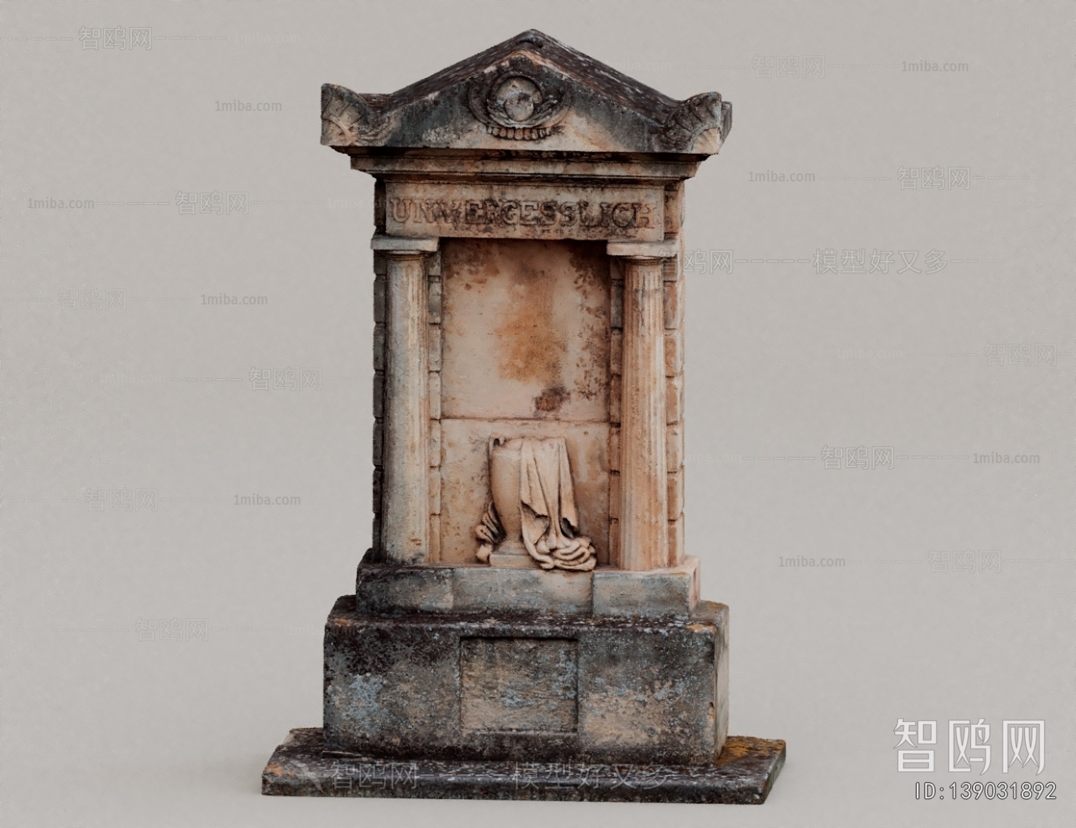 European Style Sculpture Sketch