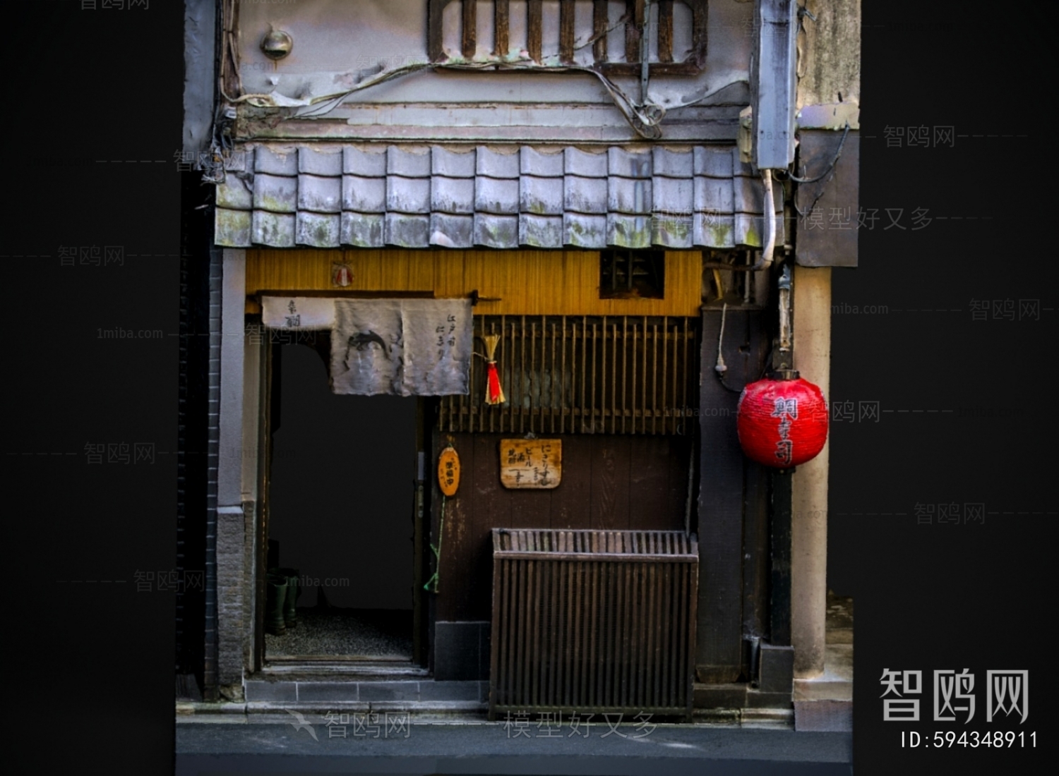 Japanese Style Facade Element