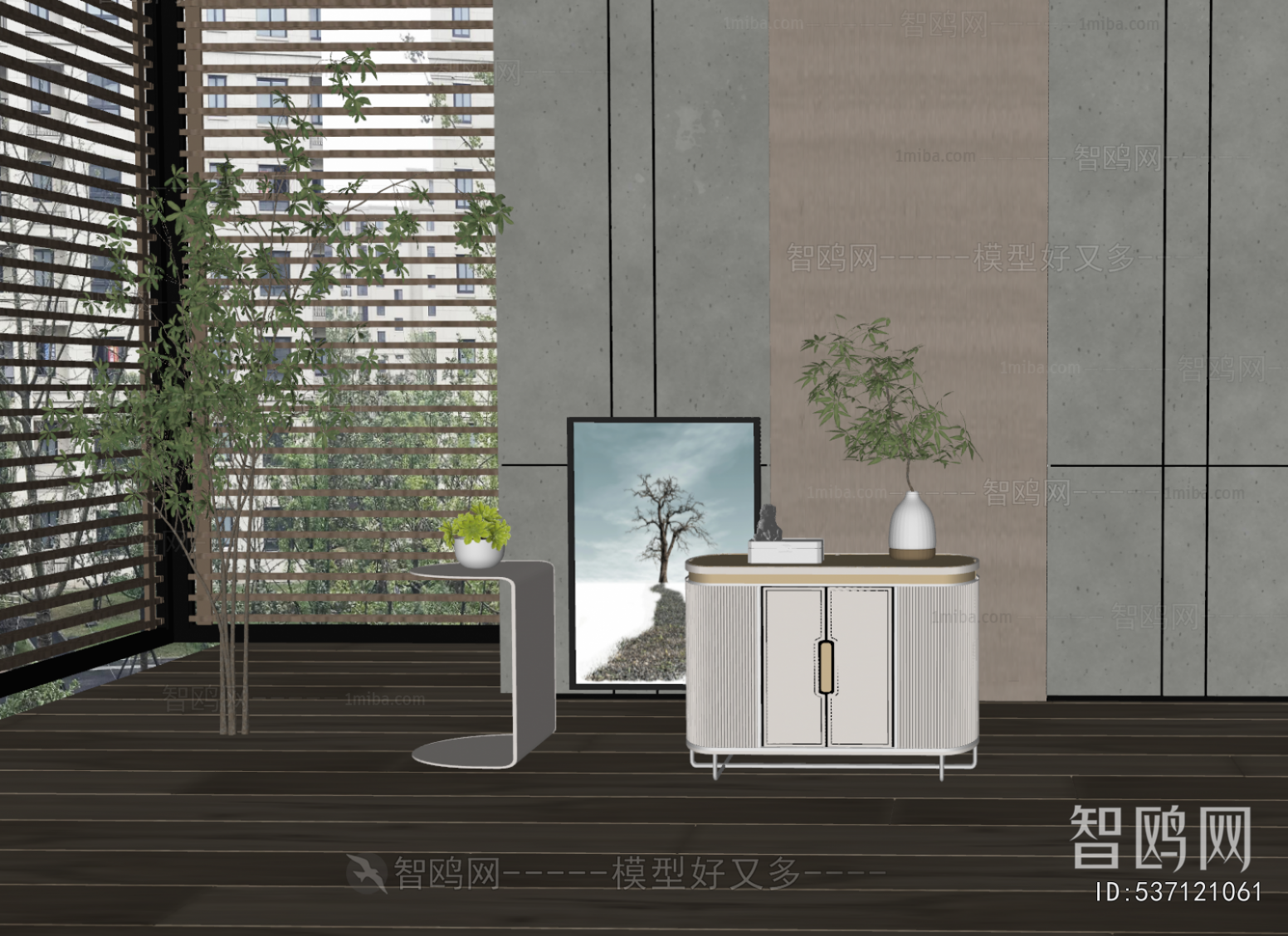 Modern Bedside Cupboard