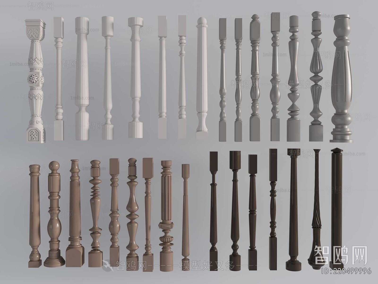 Simple European Style Column