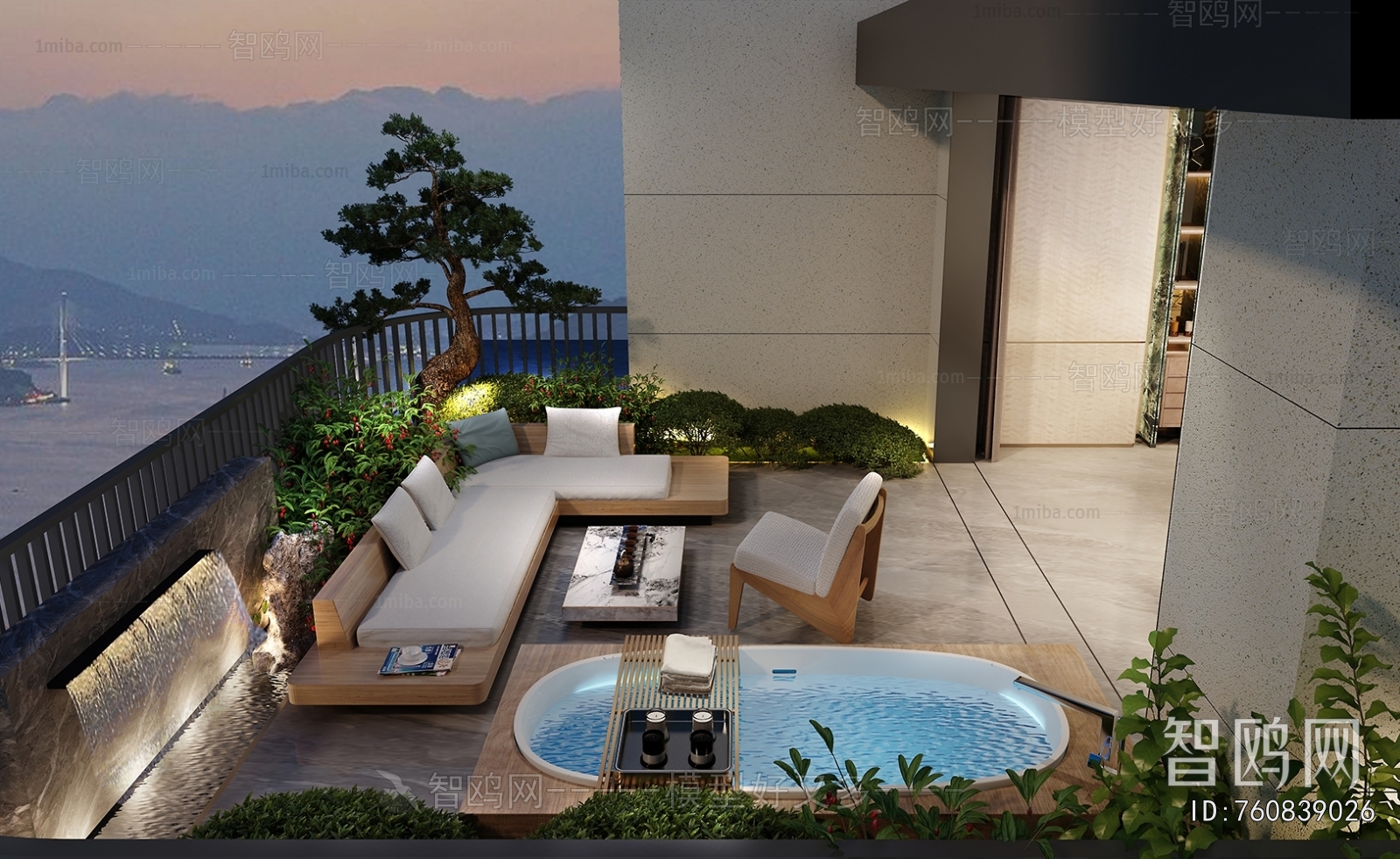 Modern Leisure Balcony