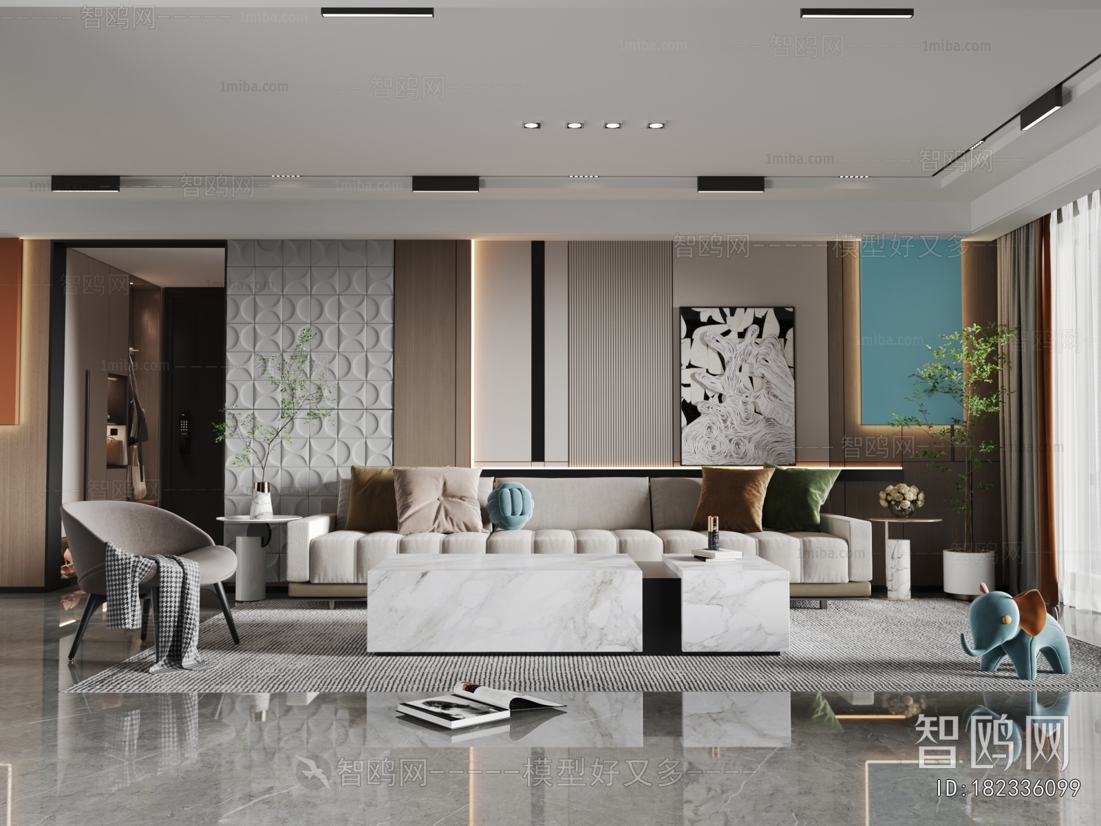 Modern A Living Room