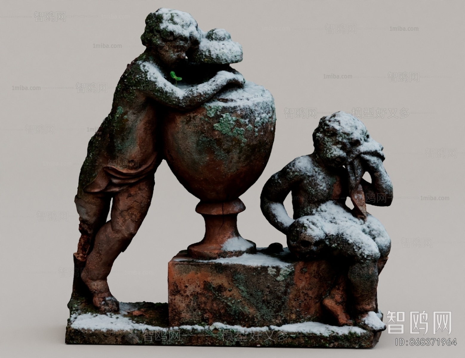 European Style Sculpture Sketch