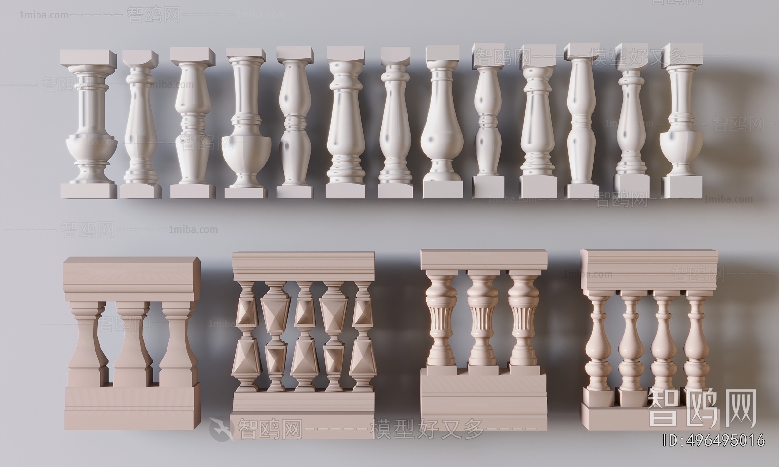 Simple European Style Column