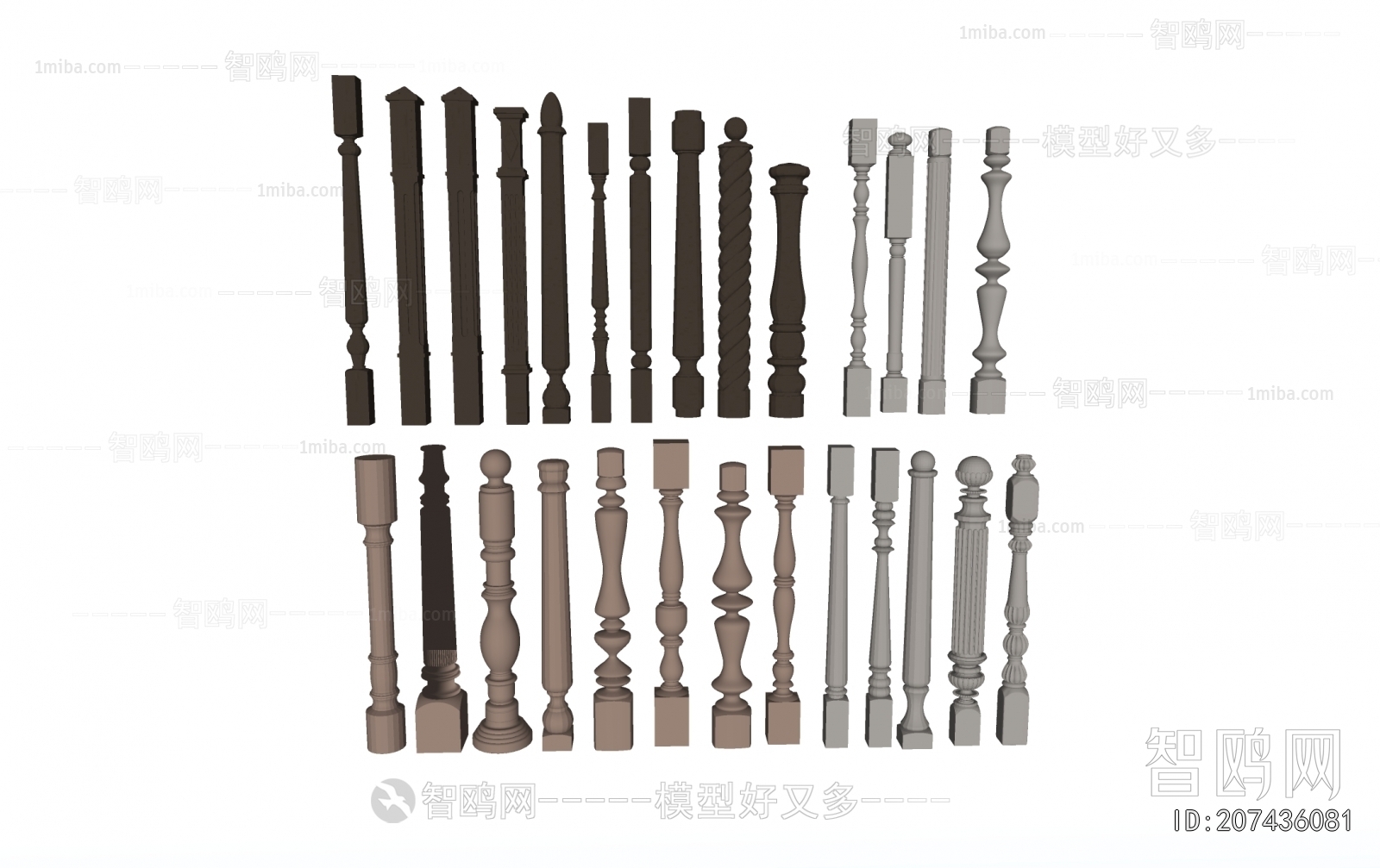 Simple European Style Column