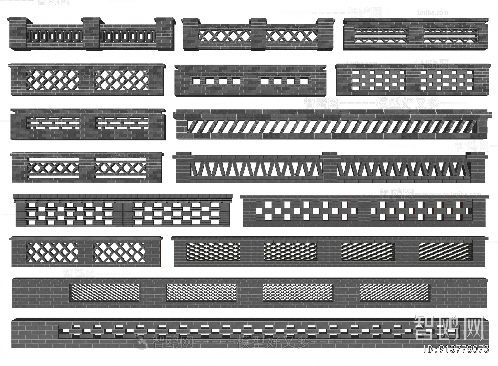 New Chinese Style Fence