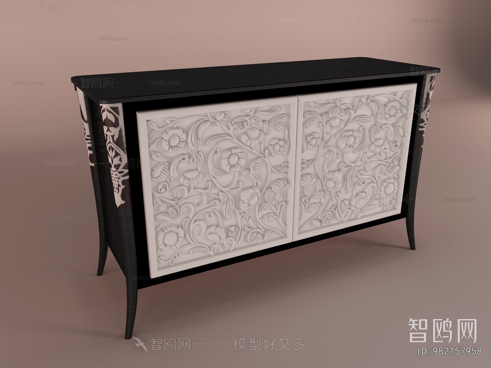 European Style Side Cabinet