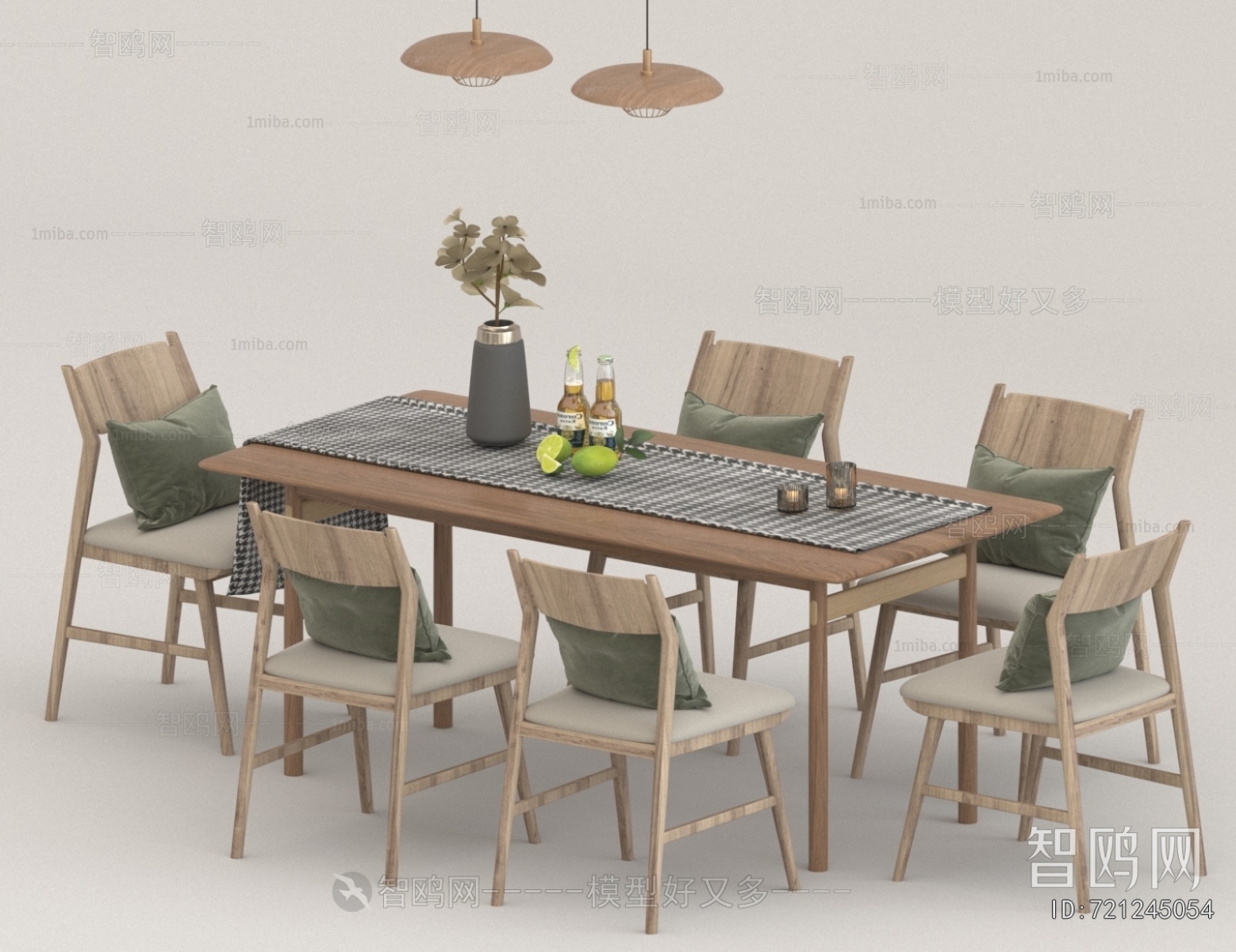 Nordic Style Dining Table And Chairs
