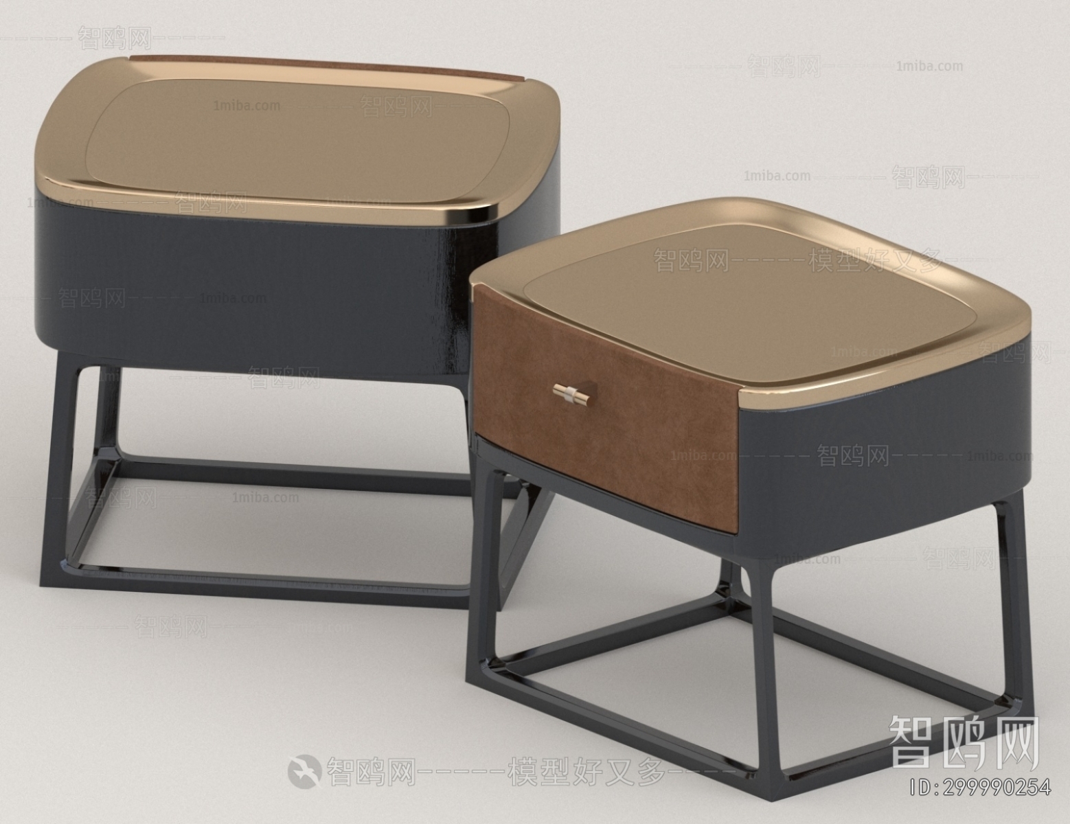 Modern Bedside Cupboard