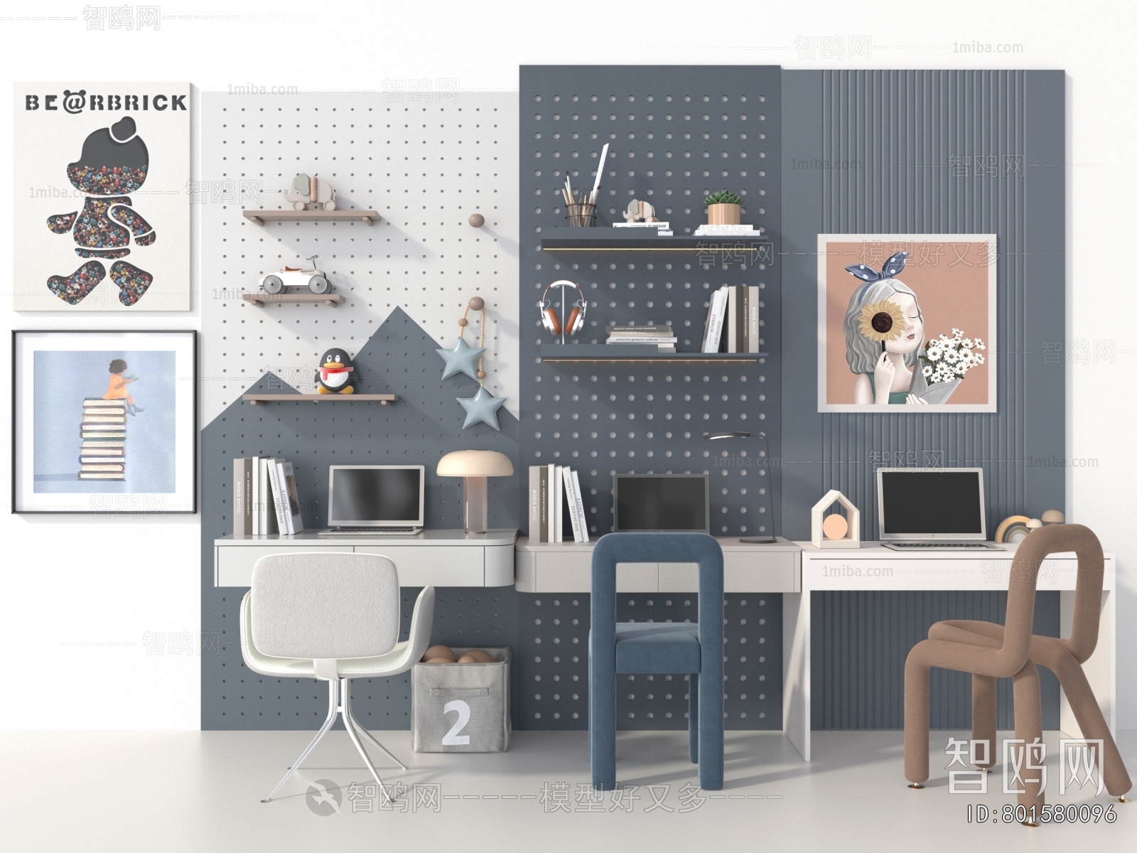 Modern Computer Desk And Chair