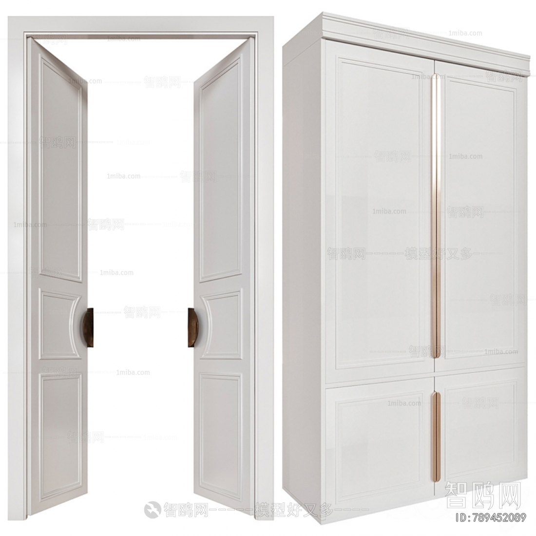 Modern Double Door