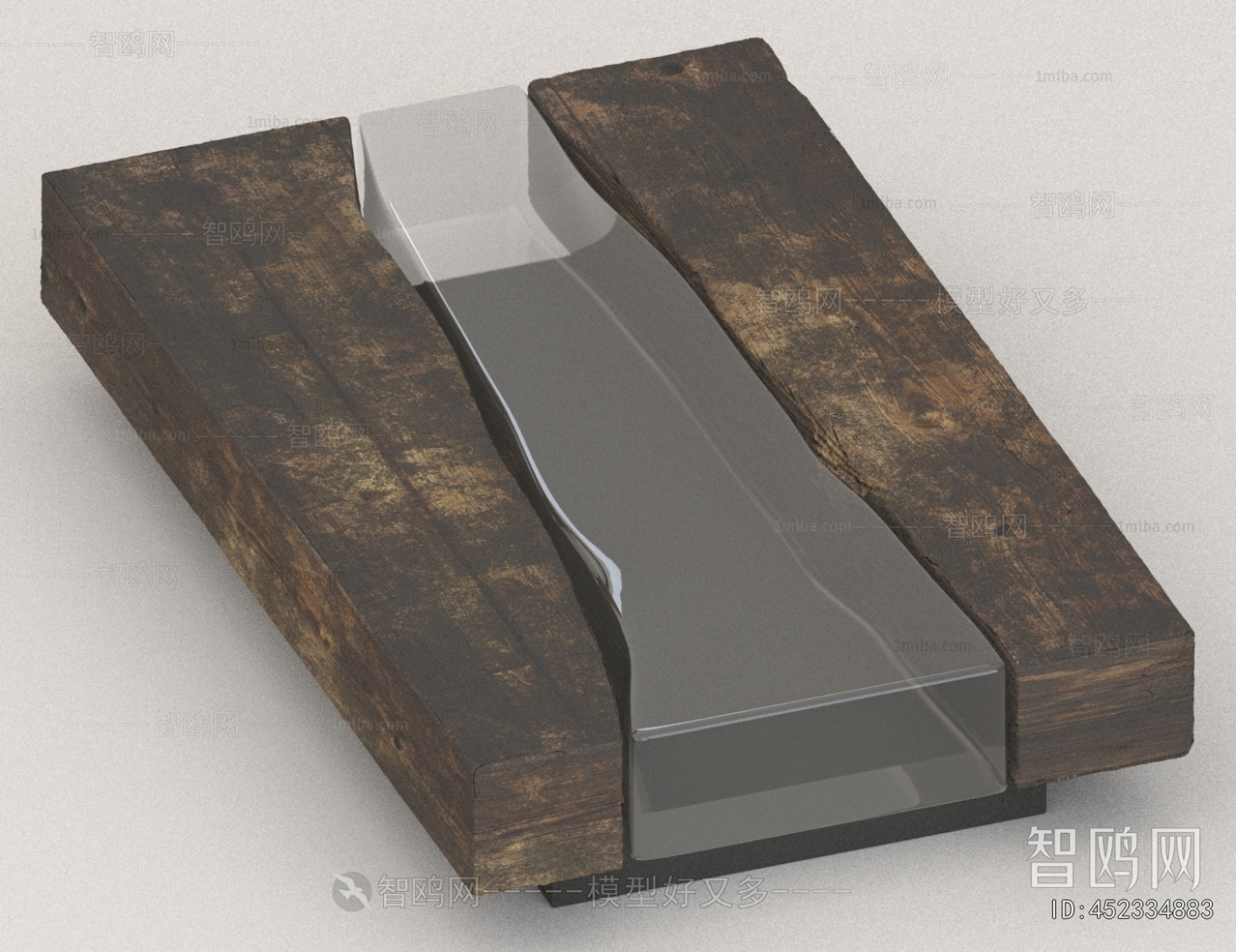 Wabi-sabi Style Coffee Table