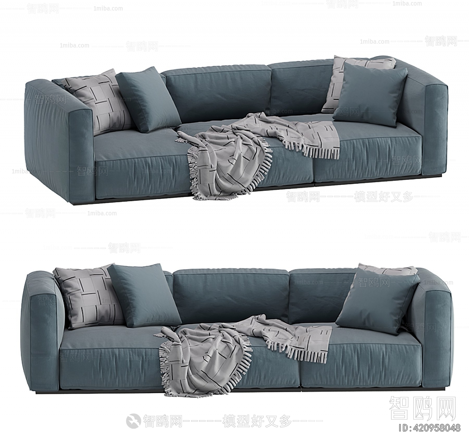 Modern Three-seat Sofa
