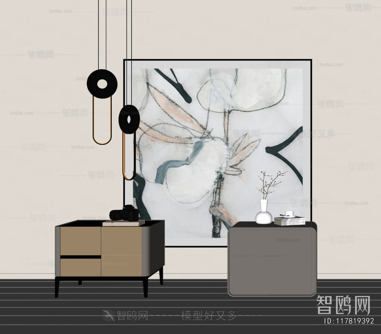 Modern Bedside Cupboard