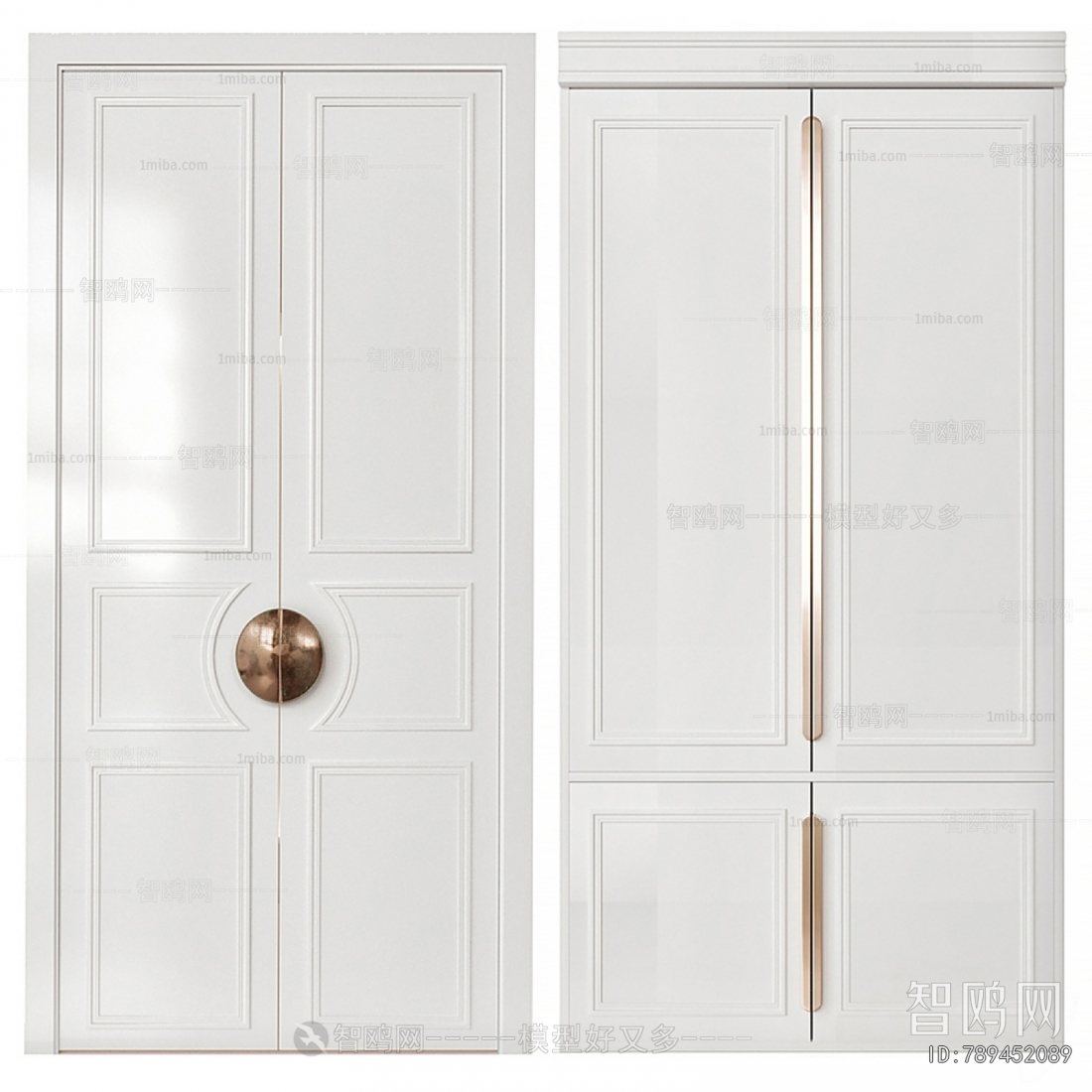Modern Double Door