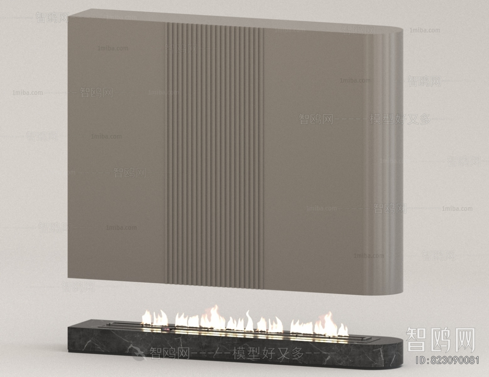 Modern Electronic Fireplace