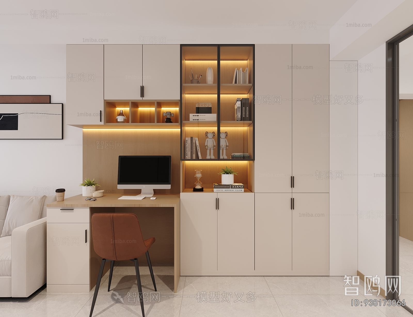 Modern Computer Desk And Chair