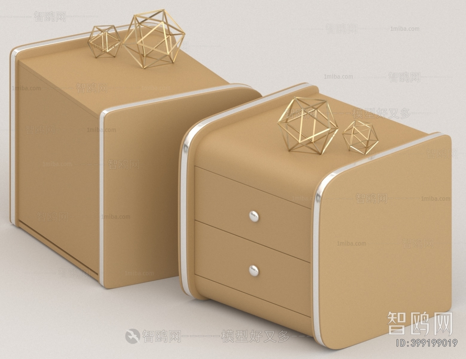 Modern Bedside Cupboard