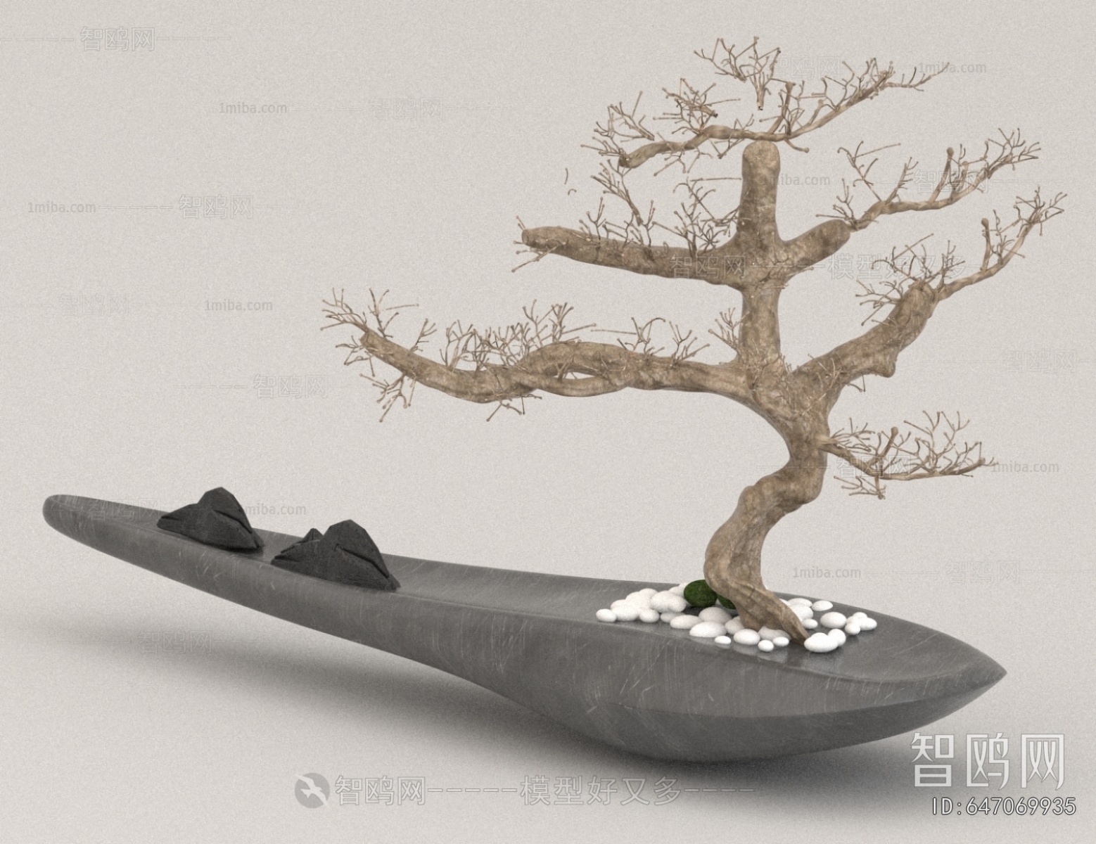New Chinese Style Bonsai