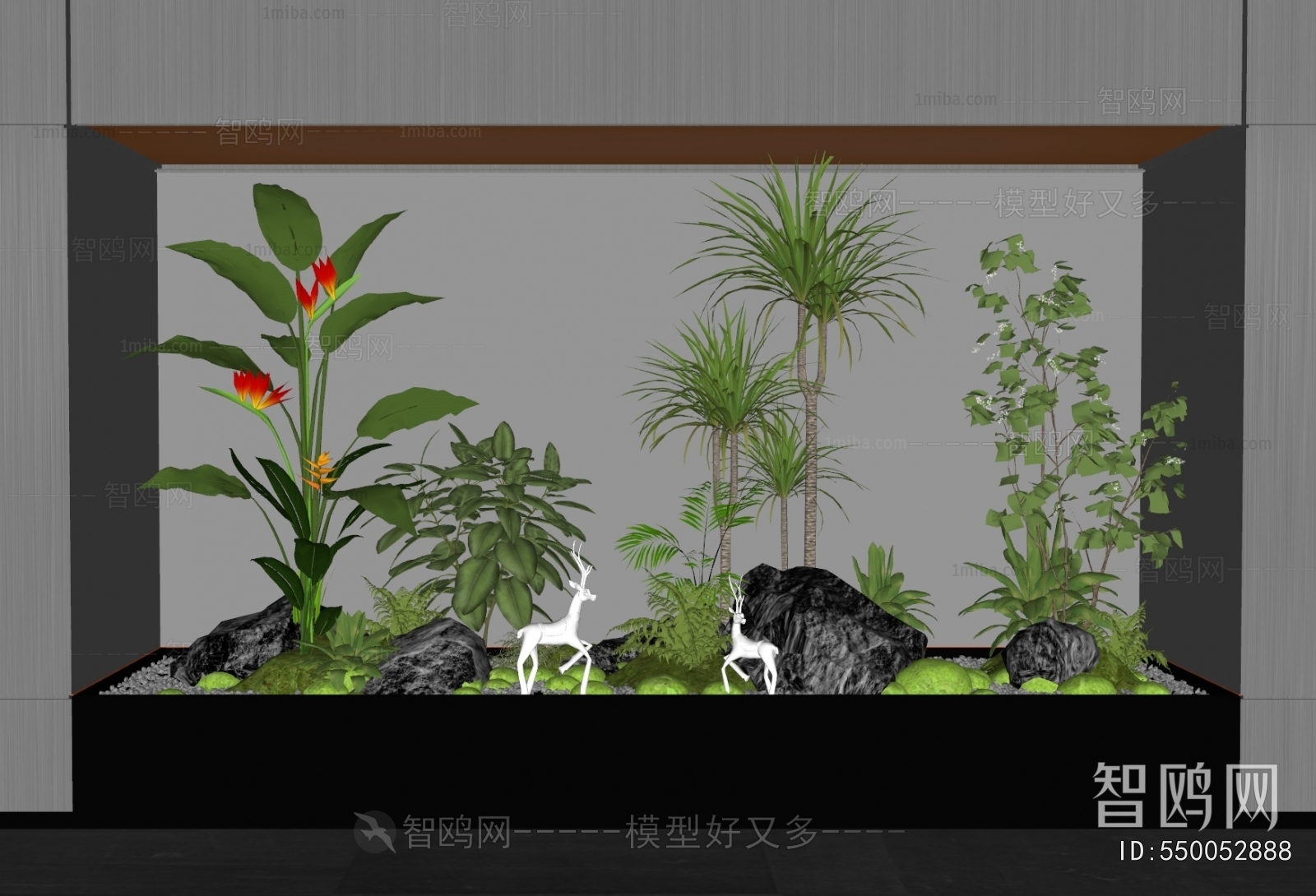 现代景观植物小品