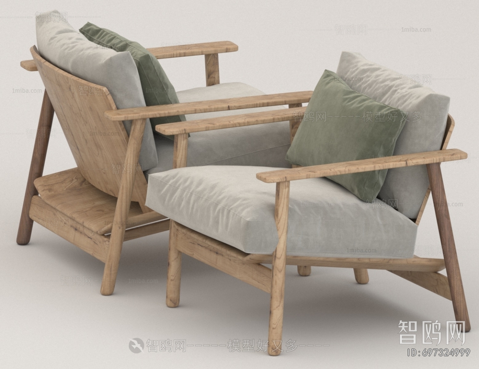 Nordic Style Lounge Chair