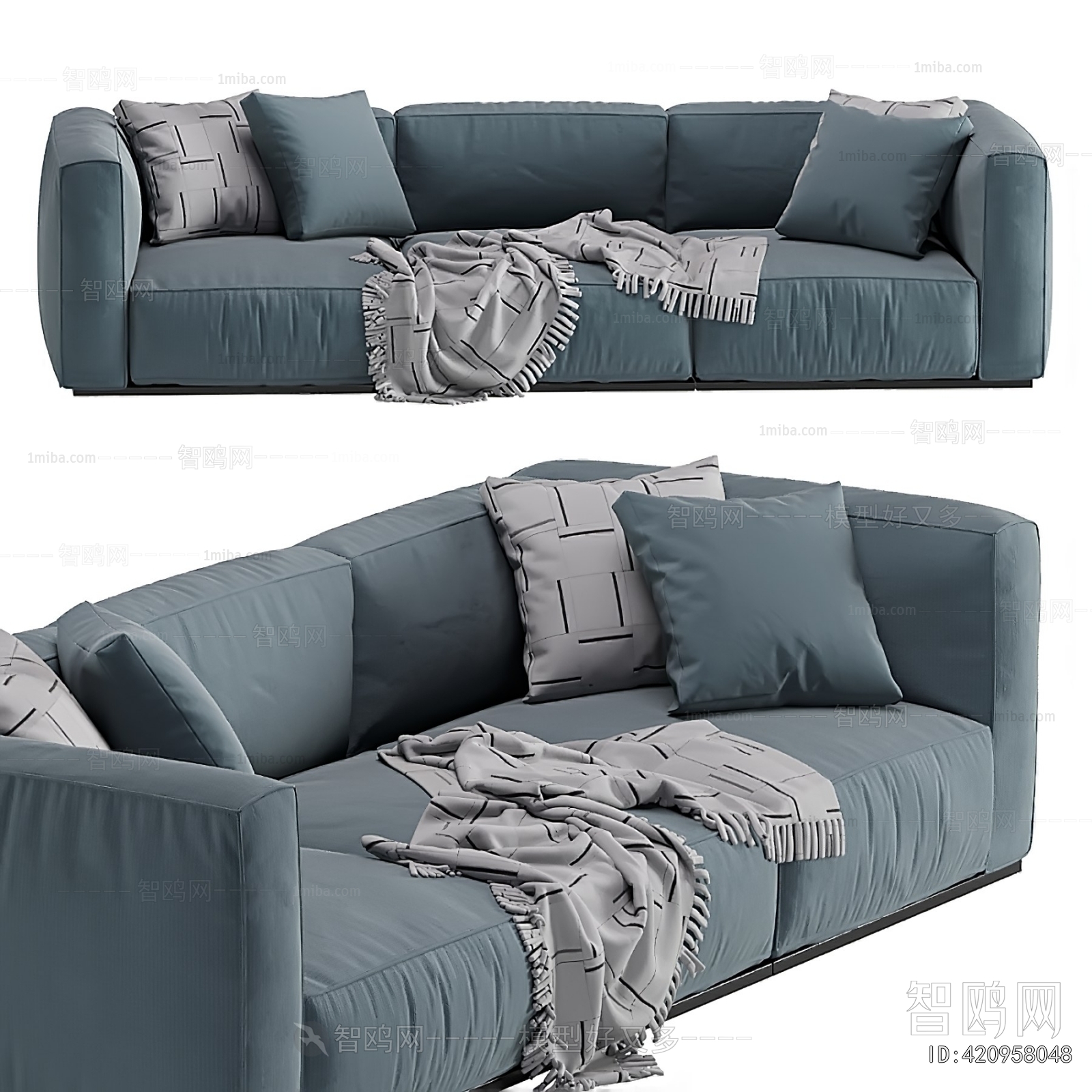 Modern Three-seat Sofa
